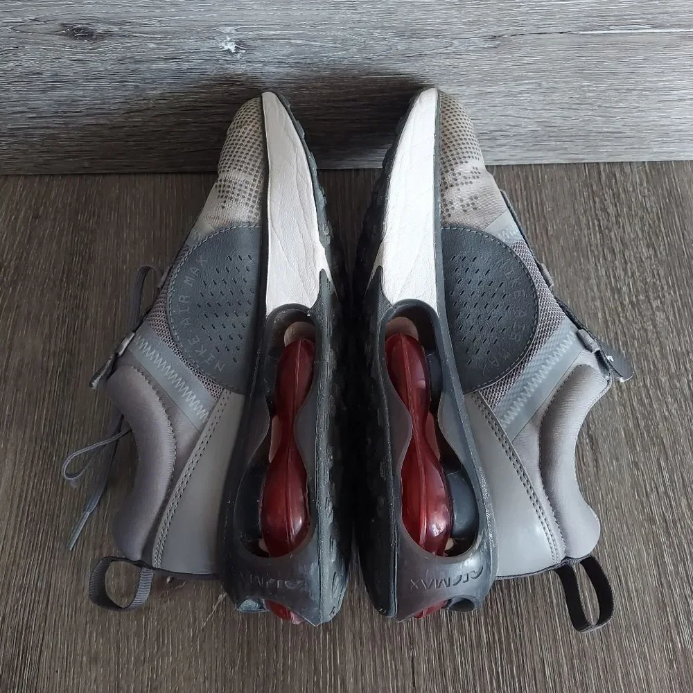 Nike Air Max 2021 GS 'Flat Pewter Siren Red' Shoe Size 5.5 Youth